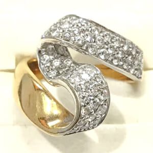 ダイヤモンドリング K18