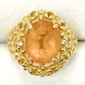 シトリンリング 4.044ct