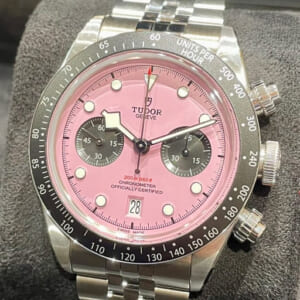 チューダー(チュードル) ブラックベイ クロノ 79360N ピンク