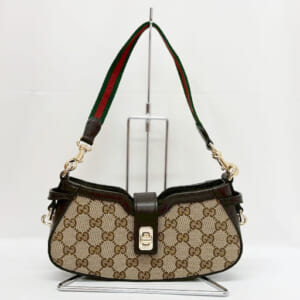 グッチ GGキャンバス ムーンサイドショルダーバッグ 786015
