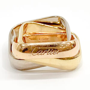 カルティエ トリニティクッションリング B4239900 ラージモデル