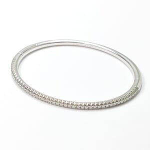 カルティエ エタンセルドゥカルティエブレスレット B6049716 ハーフダイヤ K18WG サイズ16