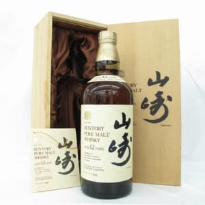 山崎 12年 ピュアモルト 特級表記 760ml 木箱 冊子付