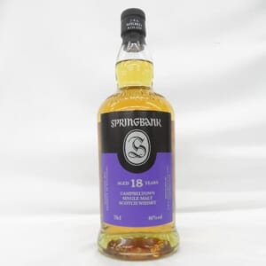 スプリングバンク 18年 シングルモルト