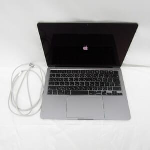 中古品 Apple アップル ノートPC MacBook Air 13.6インチ MLXW3J/A スペースグレイ 2022
