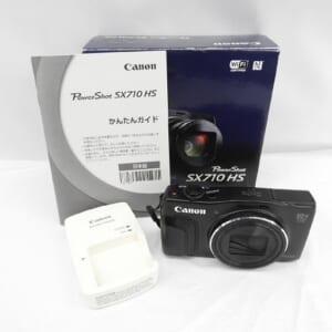 Canon キャノン デジタルカメラ Power Shot パワーショット SX710 HS ブラック 中古品