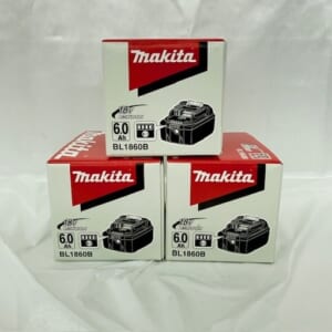 マキタ リチウムイオンバッテリー BL1860B 3点セット