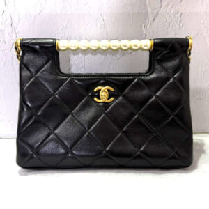 シャネル スモールショッピングバッグ チェーンショルダー