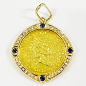 K24/K18 コインペンダント