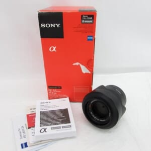 SONY ソニー ミラーレス用 カメラレンズ Sonnar T* FE 55mm F1.8 ZA SEL55F18Z 中古品