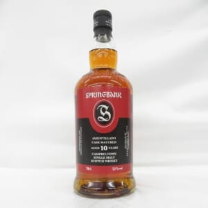 スプリングバンク 10年 アモンティリャードカスク マチュアード シングルモルト