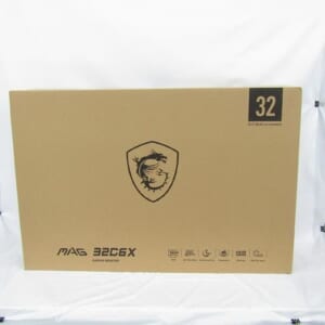 未使用品 MSI エムエスアイ 湾曲ゲーミングモニター 250Hz FHD MAG‐32C6X 31.5インチ