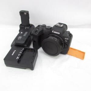 Canon キャノン ミラーレス一眼カメラ EOS 6D ボディ JJCマウントアダプター+バッテリーグリップ付 中古品