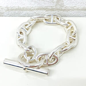 エルメス シェーヌダンクルブレスレット H101995B 012 TGM 12コマ