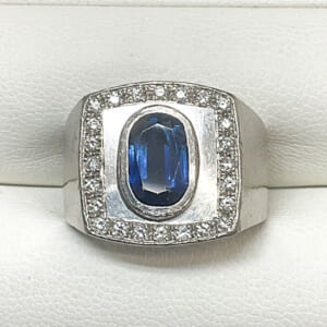 サファイアリング 3.74ct