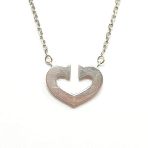 カルティエ Cハートネックレス B7008100