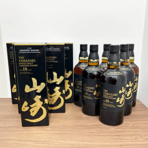 山崎 18年 シングルモルト など6点