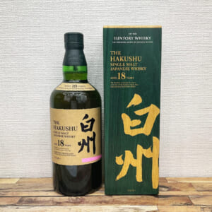 白州 18年 シングルモルト 箱ダメージあり