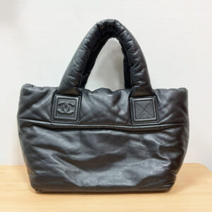 シャネル コココクーン トートバッグ A47108 PM オールレザー