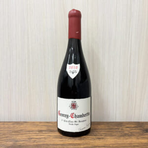 ドメーヌ・フーリエ ジュヴレ・シャンベルタン プルミエ・クリュ クロ・サン・ジャック 2010 蝋割れ有