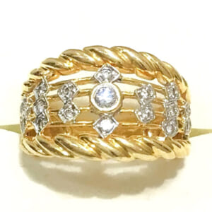 ダイヤモンドリング 0.23ct