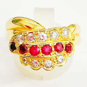 ルビーリング 0.79ct