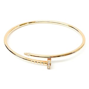 カルティエ ジュストアンクルブレスレット B6066117 スモールモデル 20Pダイヤ