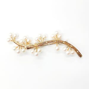 真珠ブローチ 5mm