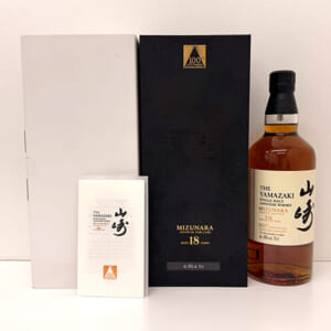 山崎 18年 ミズナラ 100周年記念ボトル
