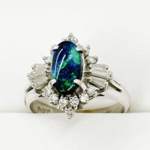 ボルダーオパールリング 0.78ct