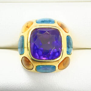 アメシストリング 8.27ct