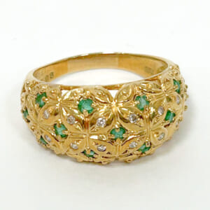 エメラルドリング 0.47ct