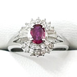 ルビーリング 0.44ct