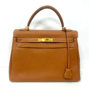 エルメス ケリー 32 トゴ ゴールド ゴールド金具