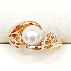 真珠リング 6.7mm