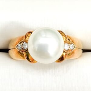 真珠リング 9.1mm