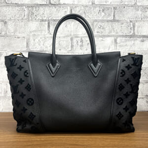 ルイヴィトン モノグラムタフタージュ トートW PM M94482 黒