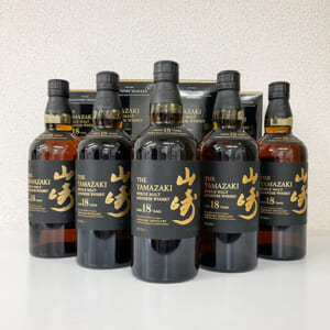山崎 18年 シングルモルト など5点