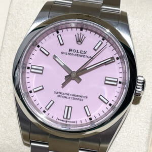 ロレックス オイスターパーペチュアル 126000 キャンディピンク