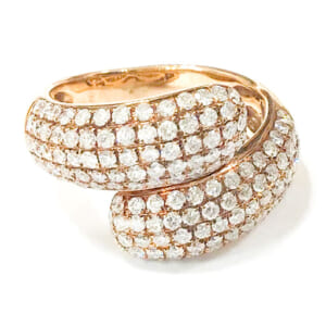 ダイヤモンドリング K18