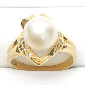 真珠リング 8.2mm