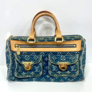 ルイヴィトン モノグラムデニム ネオスピーディ M95019