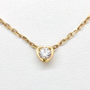 カルティエ ダムール ハートネックレス B7059400