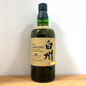 白州 18年 シングルモルト 現行品 ホログラムシール有 箱無し