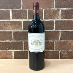 シャトー・マルゴー 2007 ラベル汚れ