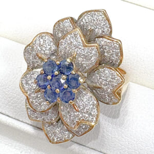 サファイアリング 1.200ct