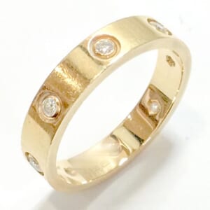 カルティエ ミニラブリング フルダイヤ サイズ54