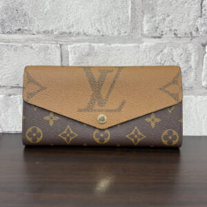 ルイヴィトン モノグラムジャイアントリバース ポルトフォイユサラ M80726
