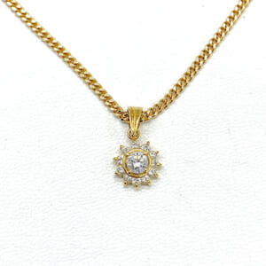 ダイヤモンドネックレス 0.23ct