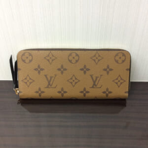 ルイヴィトン モノグラムリバース ポルトフォイユクレマンス M82336